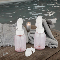 Bouteille à pompe en plastique PET PP 250ml 300ml 500ml emballage vide de soin de la peau pour shampooing parfum lotion crème liquide