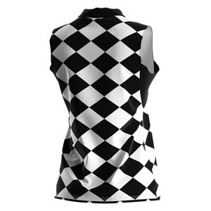 Polo sin Mangas para Mujer, de Secado Rápido, Transpirable, Corte Ajustado, para Deportes de Verano, Golf, Tenis, Casual - Product Image 3