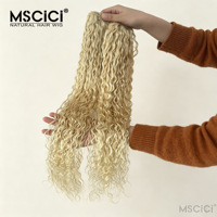 Vente en gros d'usine MSCICI Tissages de cheveux humains bruts 100% vierges doublement étirés avec cuticules alignées, Lots de cheveux 100% humains