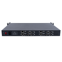 WebRTC-Codificador de 4 canales, salida de 16 flujos, H.264, H.265, HDMI, IPTV, 1080, 60FPS, con salida HDMI en bucle, tarjeta TF, grabación USB, 2 uds.