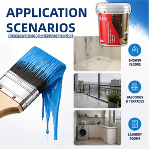 Revêtement de sol en polyuréthane imperméable, auto-nivelant, haute brillance, sans joint, pour cuisine <span class=keywords><strong>et</strong></span> salle de bain - Product Image 5