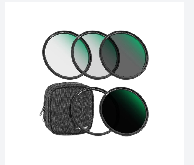 NEEWER Magnetic ND Lens Filter Kit (ND4 ND8 ND64 ND1000) for Landscape Photography