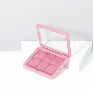 Tùy chỉnh chất lượng nhựa rỗng <span class=keywords><strong>Eyeshadow</strong></span> <span class=keywords><strong>Palette</strong></span> 6 màu sắc mỹ phẩm trường hợp nhãn hiệu riêng Blush trường hợp rỗng trang điểm <span class=keywords><strong>Palette</strong></span> - Product Image 4