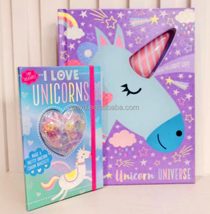 Children's Hardcover <strong>Book</strong> with Heart Sequin Cover &amp; Die-Cut Animal Shape with led light - Product Image 6