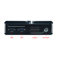 Chine I3-5005U Quad-Core Intel Chipset sans ventilateur Win10/Win11 Compatible 4 USB Mini ordinateur utilisation industrielle de bureau nouveau utilisé