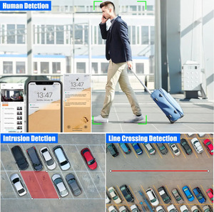 5MP Wifi máy ảnh ON-VIF Wirless/có dây máy ảnh không thấm nước ngoài trời hai cách âm thanh <span class=keywords><strong>email</strong></span> cảnh báo NightVision icsee Xmeye đám mây H.265 - Product Image 3