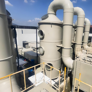 Stainless Steel Spray Tower Highly Efficient Purification, Suitable for Chemical Waste Gas Treatment Solving <strong>Pollution</strong> <strong>Problems</strong> - Product Image 2