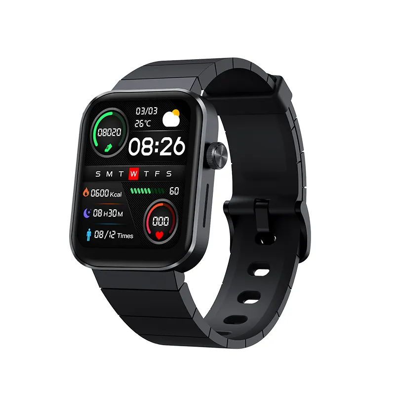 Smartwatch Mibro T1 1.6 Polegada com Display HD Amoled Sport Smartwatch Suporte 20 Modos de Treino com Coroa Digital, novidade 2023