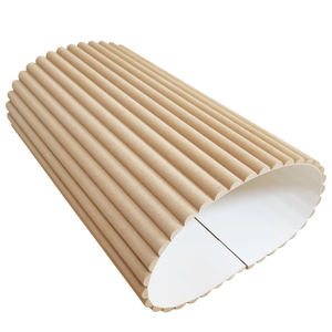 Hiện đại <span class=keywords><strong>3D</strong></span> siêu linh hoạt <span class=keywords><strong>MDF</strong></span> Panel tường với sóng rãnh thiết kế không thấm nước trang trí nội thất cong rãnh tường - Product Image 4