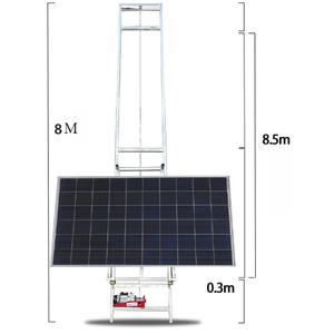 Ascenseur de panneau en verre photovoltaïque 20M 260KG Ascenseur de panneau photovoltaïque réversible Ascenseur entièrement automatique - Product Image 6