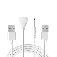 Cargador para Juguetes Sexuales, Cable de Carga USB a DC de 18 mm, Cables de Carga Magnéticos de 6 mm/12 mm, Repuesto para Masajeadores y Otros Juguetes para Adultos