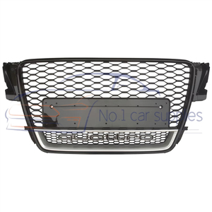 Rejilla Frontal de Malla Estilo RS5 de Alta Calidad en ABS Negro para <span class=keywords><strong>A5</strong></span> <span class=keywords><strong>B8</strong></span> 2008-2011 - Product Image 2