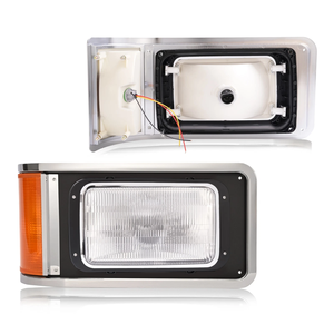 Phares avant gauche et droit avec cadre et ampoules <span class=keywords><strong>LED</strong></span> pour camion Mack CH613 SFA 1990-2017 - Product Image 5