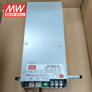 MEAN WELL SD-1000L-24 1000W DC-DC Converter 19-72V 24V 40A ตัวแปลงไฟแบบอินพุตกว้าง ตัวเรือนอะลูมิเนียม สำหรับอุตสาหกรรม ไฟ LED แสงสว่างแบบกระจาย - Product Image 1