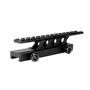 Accesorios de Caza: Base de Conexión Hueca Universal de 140 x 21 x 30 mm con 13 Ranuras para Extensión de Equipo de Exterior - Product Image 1