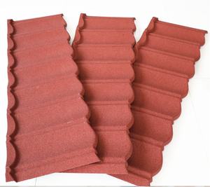 Ubin Atap Logam Dilapisi Batu Warna Standar dengan Biaya Rendah - Product Image 1