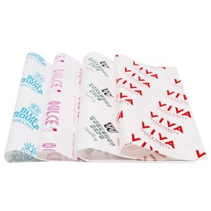 Papel Kraft con Impresión de Logotipo Personalizado, Grado Alimenticio, Antiadherente, Resistente al Aceite, para Hornear Pasteles, Empaquetar Hamburguesas/Rollitos de Pollo, PE - Product Image 5