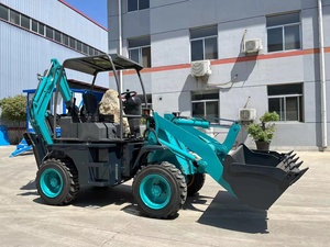 Populer Wheel Backhoe Loader Excavator Loader Mini Backhoe Loader dengan Harga Murah - Product Image 2