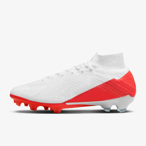 Men <b>High</b> <b>Top</b> Knit Soccer Cleats Silver Pink Studs Professional Football Match <b>Boots</b> - Product Image 1