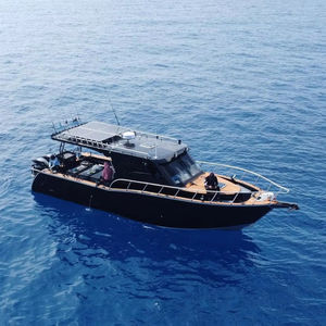 Yate Abierto Walkaround de 11m/36ft Crucero de Lujo con Cabina Central, Refrigerador y Agua Dulce, Casco en V Profundo de Aluminio para Pesca - Product Image 1