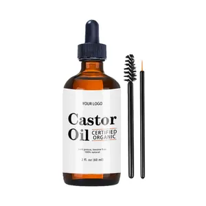 60ml Pure Jamaican Black Castor Essential Oil Scalp Hair Strengthening Oil Infused Biotin And Encourages Growth Hair Oil