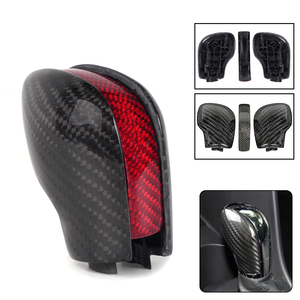 Pomo de Palanca de Cambios de Fibra de Carbono Directo de Fábrica, Suministro al por Mayor, Cubierta de Palanca de Cambios para <span class=keywords><strong>Golf</strong></span> 6 7 R <span class=keywords><strong>GTI</strong></span> Passat B7 B8 CC R20 Jetta MK6 - Product Image 1
