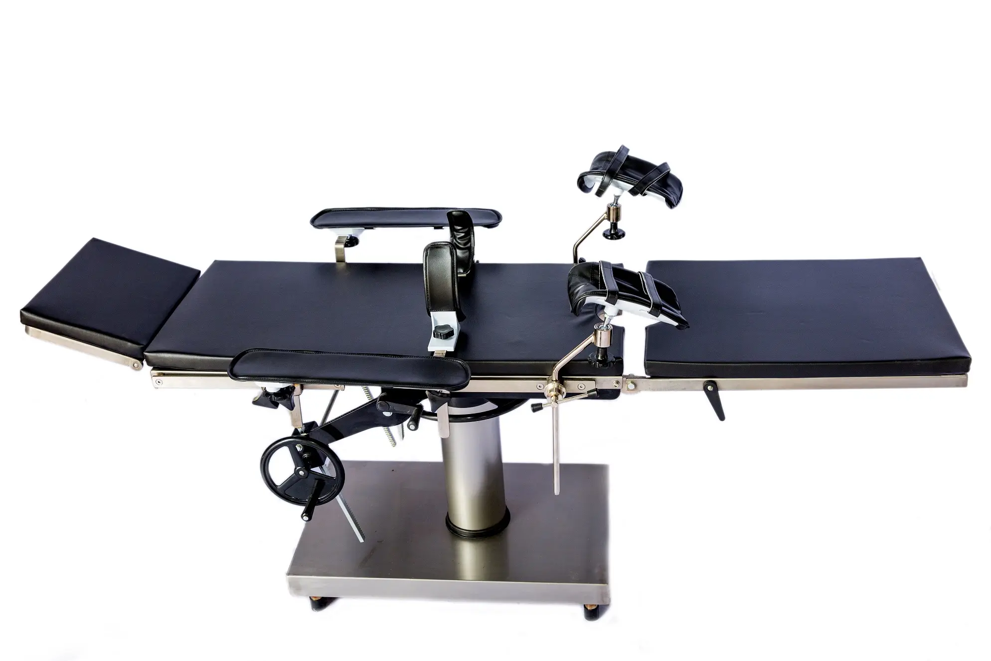 Table d'opération chirurgicale économique Table d'opération chirurgicale manuelle commune Lit de théâtre Table d'opération chirurgicale