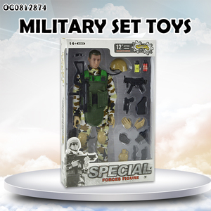 Armes et pistolets remplaçables armée verte hommes garçon <span class=keywords><strong>en</strong></span> <span class=keywords><strong>plastique</strong></span> jouets soldats - Product Image 2