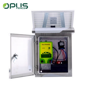 Energizador de Cerca Eléctrica para Ganado, de Alto Voltaje, Impermeable para Exteriores, con Panel Solar - Product Image 2