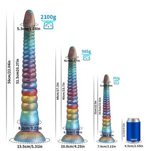 سدادة شرجية من السيليكون عالية الجودة ومريحة بحجم كبير جداً قابلة للارتداء ومخصصة للاستمناء الذاتي - Product Image 6