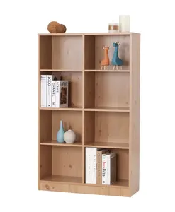 Étagère à livres autoportante à 8 grilles, bibliothèque de rangement pour livres-pour la maison/le bureau/la bibliothèque, offres de gros - Product Image 6
