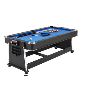 2024 Hiện Đại 4-Trong-1 Đa Chức Năng Snooker & Billiard Bảng Với <span class=keywords><strong>Mini</strong></span> Hồ Bơi Rắn Gỗ Chân Và Slate Đệm Cho Nhà Sử Dụng - Product Image 5