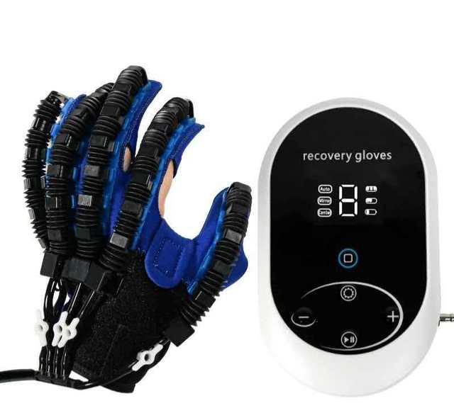 Source Factory English Version Robot Charging Finger Rehabilitation Trainer Gloves
