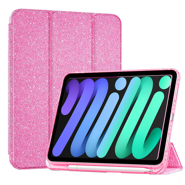 TABLET COVER CASE OEM Slim Case for iPad Air 11-inch - Shockproof  Auto Wake/Sleep Tablet Cover & Case with Clear Back Shell and Pencil Holder