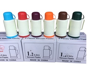 Termo de 1.2L con Revestimiento de Vidrio, Nueva Carcasa de Plástico, con 1/2 Tazas, Venta al por Mayor para Yemen Aden Hodeidah Mukalla <span class=keywords><strong>Sanaa</strong></span> - Product Image 3