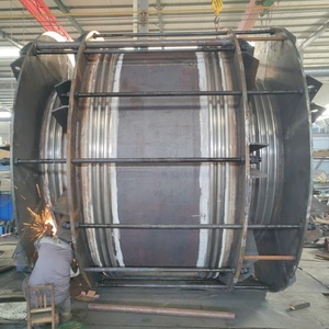 DN2000, уравновешенный гофрированный компенсатор давления в трубе, паропровод, 304 материал, уравновешенные компенсаторы давления.