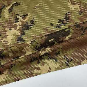 100% di <span class=keywords><strong>stampa</strong></span> mimetica personalizzata poliestere peso medio Ripstop tessuto a <span class=keywords><strong>rete</strong></span> a prova oleoso per la caccia maschera fodera per asciugamani - Product Image 6