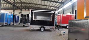 Tùy chỉnh hộp kim loại Trailer di động thực phẩm Xe tải chất lượng cao Nhà hàng thực phẩm xe mới - Product Image 5