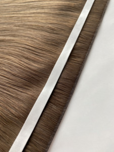 Extensions de cheveux à bandes adhésives 2026 pour Virgin Genius, cheveux chinois, trame unique, lisses et soyeuses, avec extrémités doublement tirées - Product Image 4
