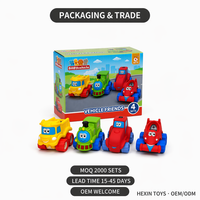 Train jouet à rétrofriction en PVC vert 13x9x10cm pour enfants, jouet de plage, véhicule, décoration de table pour enfants, pour l'enseignement en classe