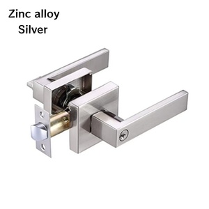 US Design Heavy Duty <strong>Door</strong> <strong>Knob</strong> Lock With Key Set Aluminum Privacy <strong>Door</strong> Lever Handles Turn-Button Lock High Security Anti-Theft - Product Image 2