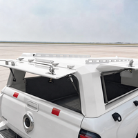 Capot de benne robuste en acier au manganèse pour ISUZU D-Max, capot rigide en alliage d'aluminium avec porte-bagages de toit, directement de l'usine