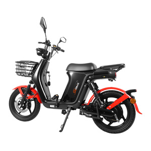 Vélo électrique longue portée 48V 250W avec panier avant, assistance à la marche 6 km/h, vélo de ville, vélo électrique - Product Image 1