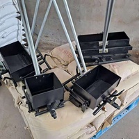 Machine de marquage routier thermoplastique haute efficacité, chauffée au GPL, à poussée manuelle, avec seau de marquage monobloc de précision