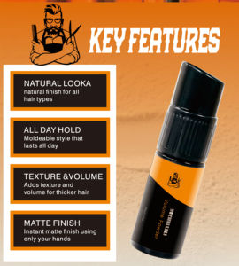 OEM Wholesale Private Label Vegan Herbal Super <strong>Hair</strong> Volume Styling <strong>Powder</strong> <strong>for</strong> Man <strong>for</strong> Thinning <strong>Hair</strong> with Texturizing Strong Hold - Product Image 4