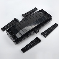 Boîtier de raccordement horizontal demi-type 3/3 à haute capacité pour 96 fibres optiques, pour projets FTTX en extérieur
