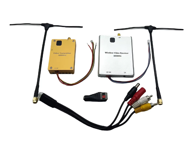 Kimpok Professional 800MHz 4W High Power 8-Channel FM Aluminum FPV Video Transmitter Receiver Drone VTX VRX Long Range Private