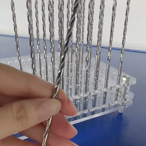 Punta da Trapano in Carburo di Tungsteno ad Alte Prestazioni con Rivestimento Multistrato a 2 Scanalature per Lavorazione di Fori Profondi in Acciaio Inossidabile - Product Image 5