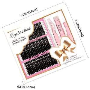 <span class=keywords><strong>15</strong></span> hàng trước khi thực hiện cụm 3D rậm rạp làm bằng tay tổng hợp tóc lông mi với Dễ dàng ứng dụng công suất lớn hộp - Product Image 2