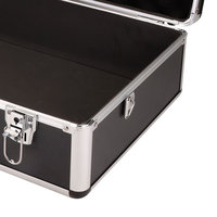 Vol étui rigide boîte à outils transporter mousse stockage caméra DJ accessoires grand aluminium personnalisé Logo Durable étui rigide